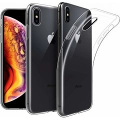 Swissten Clear Jelly Back Case 0.5 mm Силиконовый чехол для Apple iPhone XS Max Прозрачный