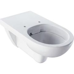 Geberit Selnova Comfort sienas WC cilvēkiem ar kustību ierobežojumiem Rimfree. Pagarināts modelis - 70cm