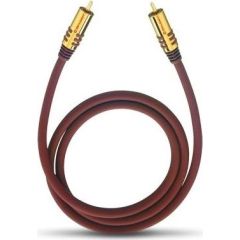 OEHLBACH Art. No. 20538 NF SUB SUBWOOFER RCA PHONO CABLE Bordeaux 8m Art. No. 20538