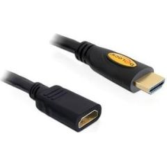 Delock Cable High Speed HDMI with Ethernet extension male / female 1 m