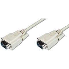 Assmann Cable VGA 1080p 60Hz FHD Type DSUB15/DSUB15 M/M grey 1,8m