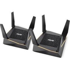 ASUS RT-AX92U Wireless Router AX6100 USB 2.0 USB 3.1 Tri-Band Gigabit Router, 2pack