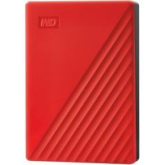 External HDD WD My Passport 2.5'' 4TB USB 3.2 Red