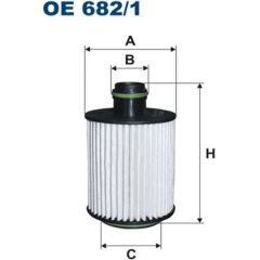 Filtron Eļļas filtrs OE682/1