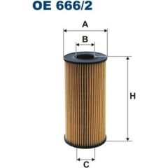 Filtron Eļļas filtrs OE666/2