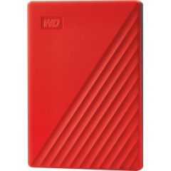 Western Digital HDD External WD My Passport (2TB, USB 3.2) Red