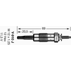 NGK Kvēlsvece D-POWER 3