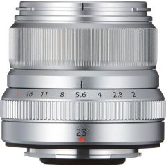 Fujifilm Fujinon XF 23mm f/2.0 R WR objektīvs, sudrabots