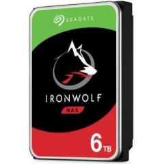 HDD|SEAGATE|IronWolf|6TB|SATA 3.0|256 MB|7200 rpm|Discs/Heads 4/8|3,5"|ST6000VN001