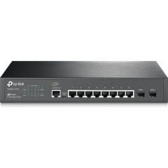 TP-LINK T2500G-10TS(TL-SG3210)  Switch L2 Managed, Rack Mountable, 8 x 10/100/1000Mbps+2 SFP ports, PSU single TP-LINK