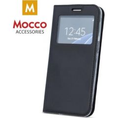 Mocco Smart Look Case Чехол Книжка с Окошком для телефона Xiaomi Redmi Note 5 Pro / AI Dual Camera Черный