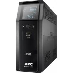 APC BACK UPS PRO BR 1600VA, SINEWAVE,8 OUTLETS, AVR, LCD INTERFACE