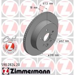 Zimmermann Bremžu disks 590.2824.20