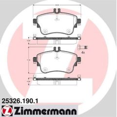 Zimmermann Bremžu kluči 25326.190.1