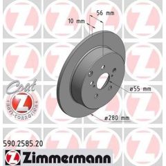 Zimmermann Bremžu disks 590.2585.20