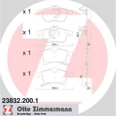 Zimmermann Bremžu kluči 23832.200.1