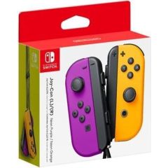 Nintendo Joy-Con Gaming Controllers 2-Pack Neon Lila / Neon Orange