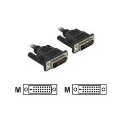 DELOCK DVI 24+1 Kabel 0.5m St/St