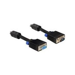 DELOCK Extension cable SVGA 5m male-fem