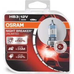 OSRAM HB3 Spuldžu komplekts Night Breaker Unlimited (9005)