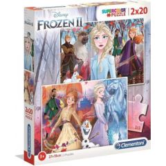 Clementoni Puzzle Frozen Art.24759 Puzle  ,2x20gab