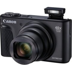 Canon Travel Kit SX740 20.3 MP, Optical zoom 40x x, Digital zoom 4x x, ISO 3200, Display diagonal 3.0 ", Video recording, Black