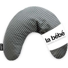 La Bebe™ Nursing La Bebe™ Mimi Nursing Satin Pillow Art.80960 Pearl Dark Подкова для сна, кормления малыша 19*46cm