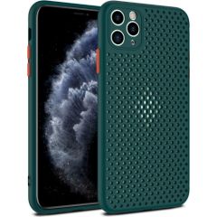 Fusion Breathe Case Силиконовый чехол для Apple iPhone X / XS Зеленый