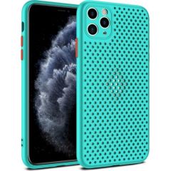 Fusion Breathe Case Silikona Aizsargapvalks Priekš Apple iPhone 7 / 8 / SE 2020 Mentola