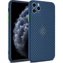 Fusion Breathe Case Силиконовый чехол для Huawei P40 Lite Синий