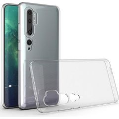 Fusion Ultra Back Case 1 mm Izturīgs Silikona Aizsargapvalks Priekš Xiaomi Mi Note 10 Pro / Mi Note 10 Caurspīdīgs