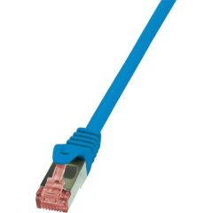 LogiLink Patchcord CAT.6 S/FTP 7,50m, niebieski (CQ2086S)