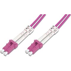 Digitus Patchcord światłowodowy LC/LC, OM4, 10m (DK-2533-10-4)