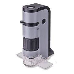 Carson MicroFlip 100x - 250x LED Pocket Microscope