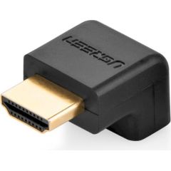 Fusion Универсальный Адаптер HDMI -> HDMI (90 down) Черный