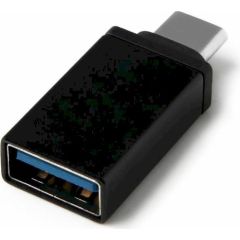 Fusion Universāls OTG Adapteris Type-C uz USB 3.0 Savienojums Melns (OEM)