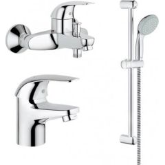 Grohe vannas komplekts Euroeco (32734+32743+27853), hroms