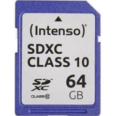 MEMORY MICRO SDXC 64GB C10/W/ADAPTER 3411490 INTENSO