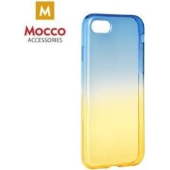 Mocco Gradient Силиконовый чехол С переходом Цвета Samsung J530 Galaxy J5 (2017) Синий - Жёлтый