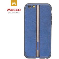 Mocco Trendy Grid And Stripes Silikona Apvalks Priekš Apple iPhone 7 Plus / 8 Plus Zils (Pattern 3)