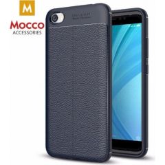 Mocco Litchi Pattern Back Case Силиконовый чехол для Samsung J530 Galaxy J5 (2017) Синий