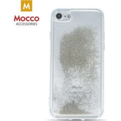 Mocco Liquid Back Case Силиконовый чехол для Apple iPhone X Прозрачный - Серебряный