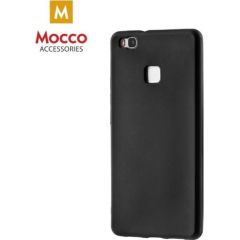 Mocco Ultra Slim Soft Matte 0.3 mm Matēts Silikona Apvalks Priekš Huawei P20 Melns