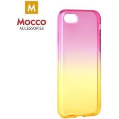 Mocco Gradient Back Case Silikona Apvalks Ar Krāsu Gradientu Priekš Samsung J530 Galaxy J5 (2017) Rozā - Dzeltena