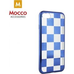 Mocco ElectroPlate Chess Aizmugurējais Silikona Apvalks Priekš Samsung A320 Galaxy A3 (2017) Zils