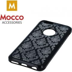 Mocco Ornament Back Case Aizmugurējais Silikona Apvalks Priekš Samsung J730 Galaxy J7 (2017) Melns