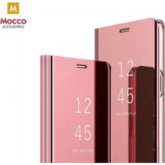 Mocco Clear View Cover Case Чехол Книжка для телефона Samsung Galaxy A42 5G Розовый