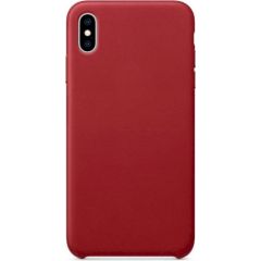 Fusion eco leather aizsargapvalks Apple iPhone 12 Pro Max sarkans