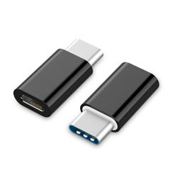 Fusion Universal Adapter Micro USB to USB Type-C Black (EU Blister)