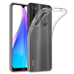 Fusion Ultra Back Case 0.3 mm izturīgs Silikona Aizsargapvalks Priekš Xiaomi Redmi Note 8T